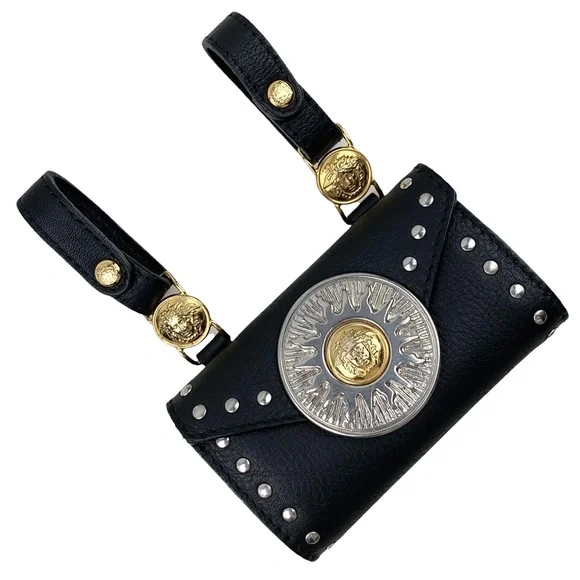 VERSACE *Rare* Leather Waist Bag - Picture 1 of 10
